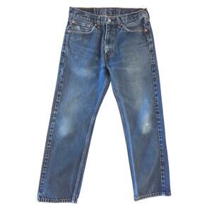 Classic Levi's 505 Blue Denim Jeans - W32 L29 for Men